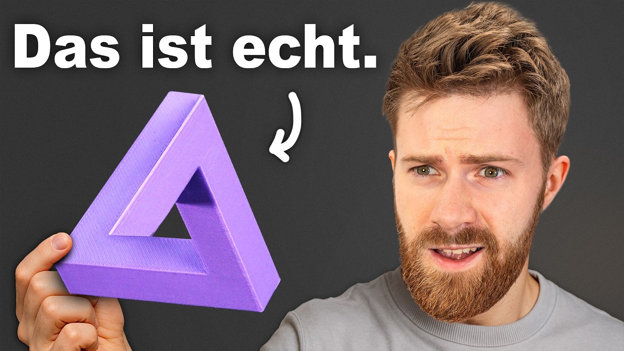 10 unmögliche Objekte - 3D Druck illusionen!