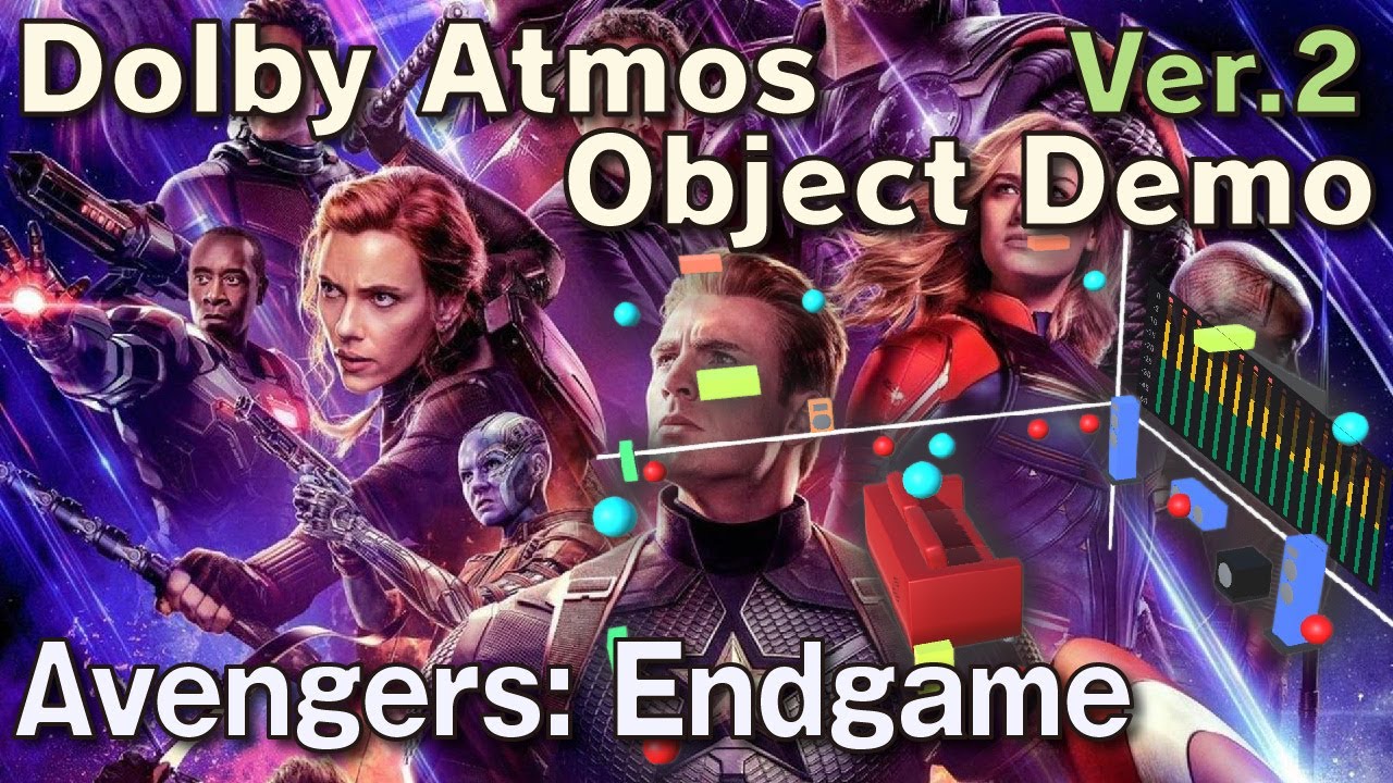 Avengers: Endgame |Ver.2| Dolby Atmos Object Demo (Cavern Driver)
