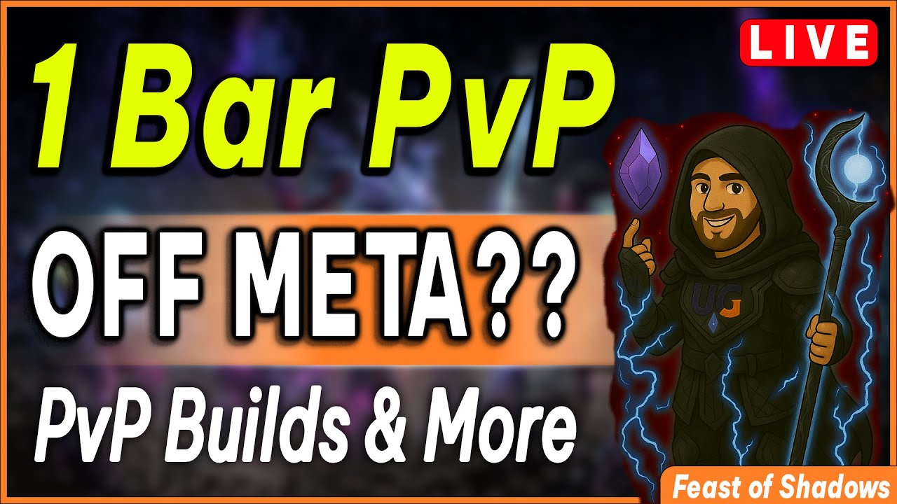 🔴 1 Bar Oakensoul Assassin... ESO PvP Builds & more! ESO PvP Builds Subclassing Feast of Shadows