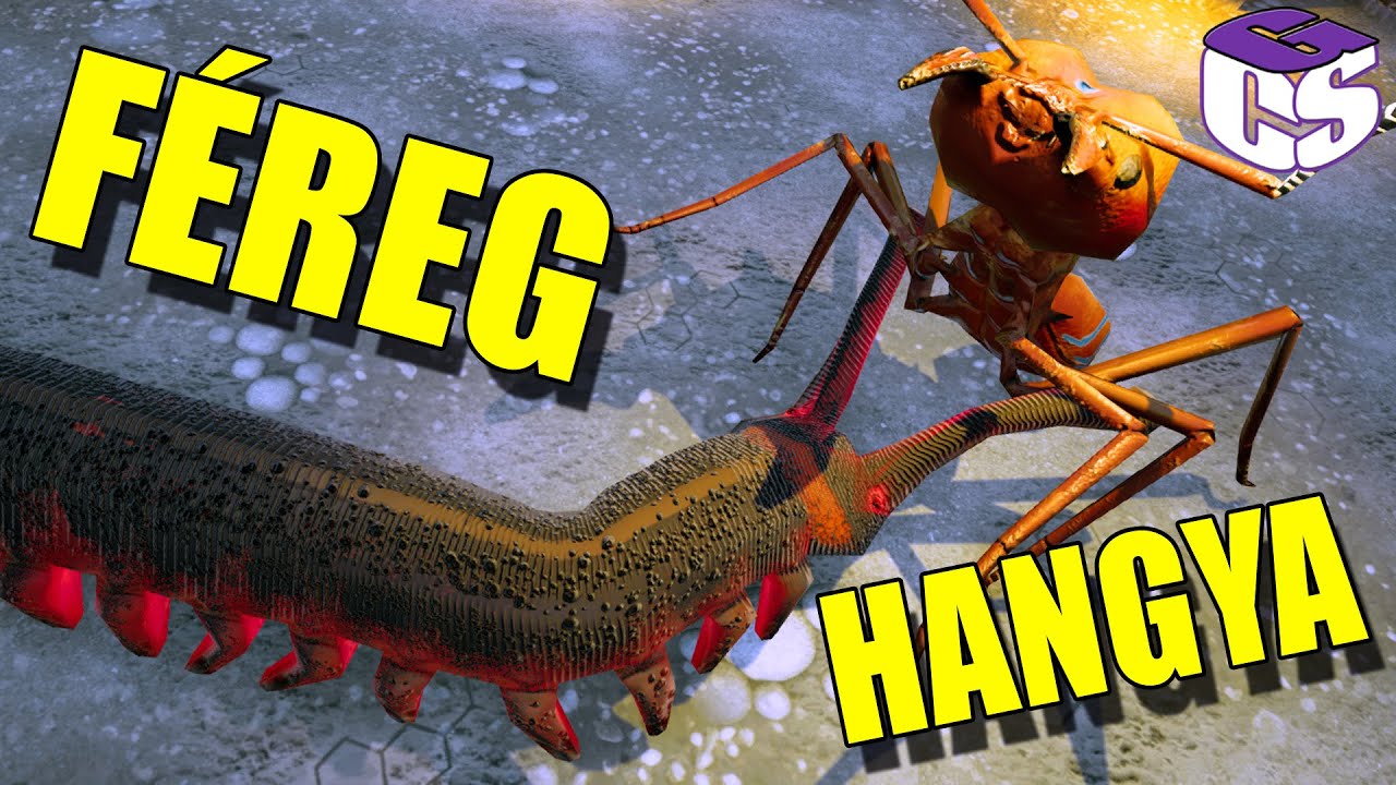 ÓRIÁS BÁRSONYFÉREG Vs Óriás Levélvágó hangya 🐜 - Empires of the undergrowth