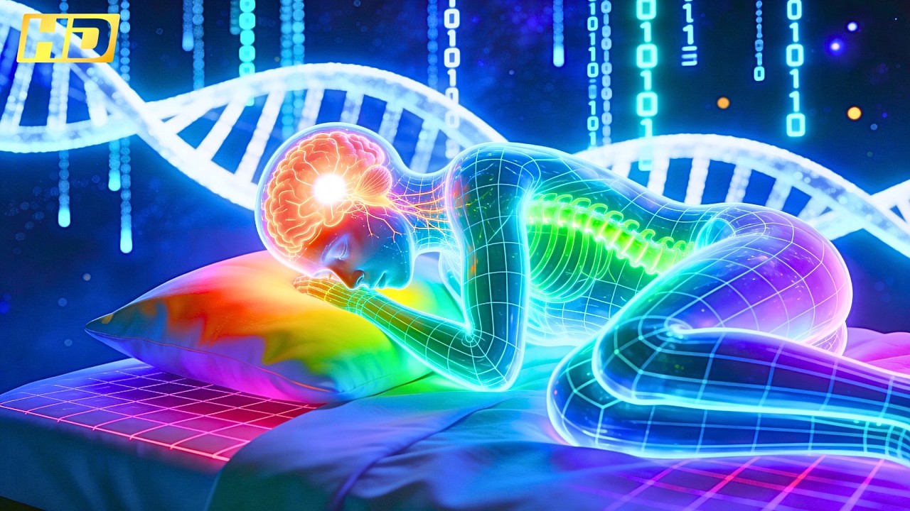 528Hz + 432Hz | Overnight Cellular Renewal • DNA Balancing • Deep Healing for Mind & Soul...