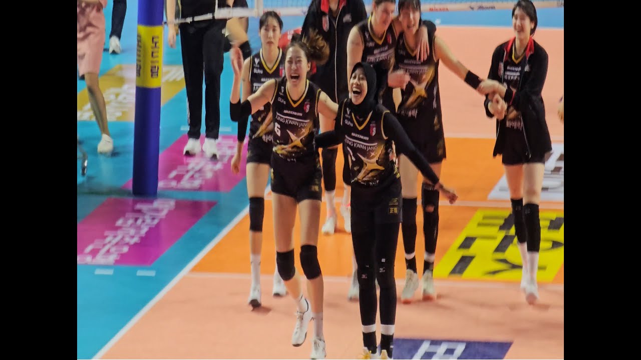 [4set][24/25-여자배구][3R] 흥국생명PinkSpiders VS 정관장RedSparks