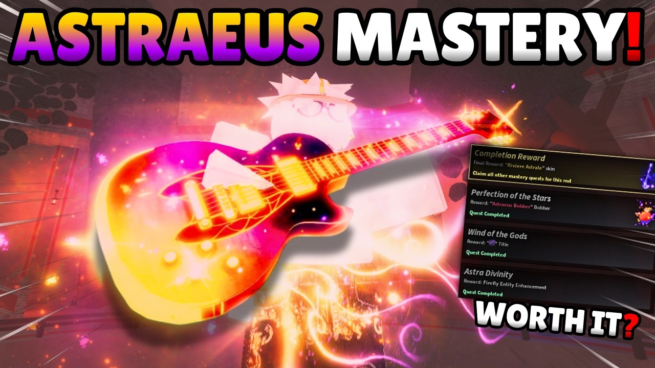 The ASTRAEUS SERENADE MASTERY Experience, WORTH IT? | Fisch
