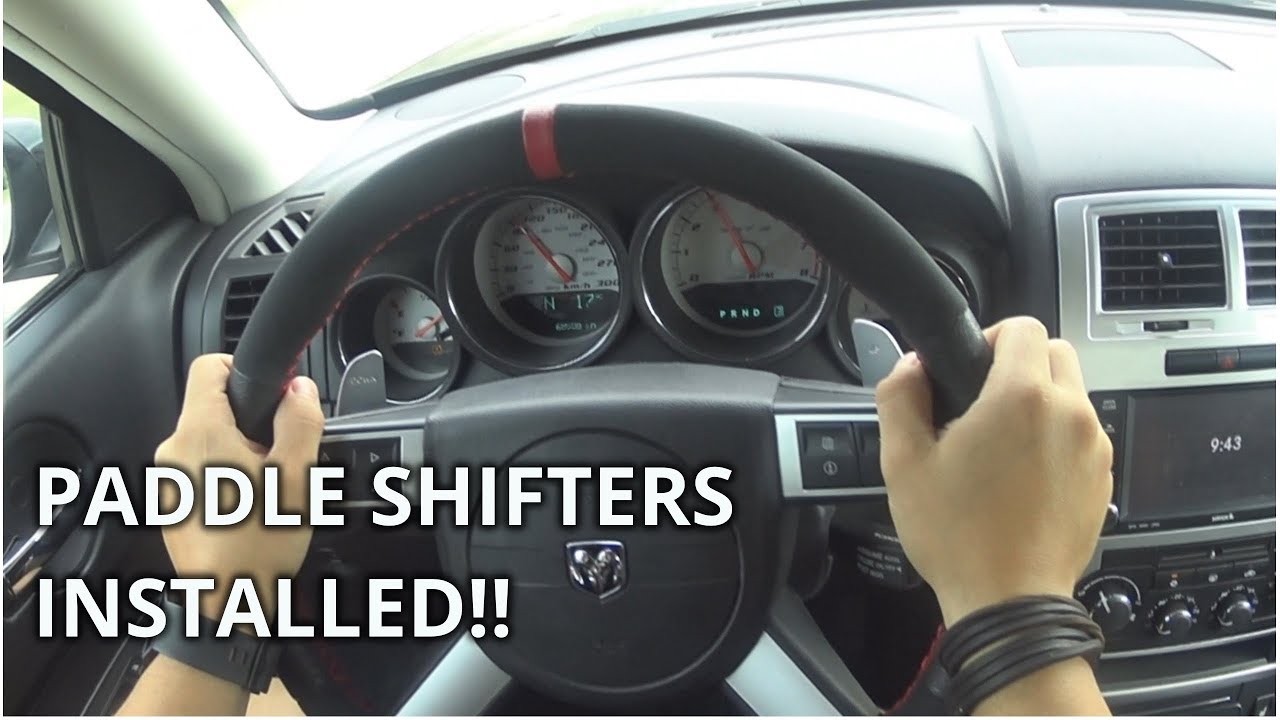 I Installed Paddle Shifters in my Dodge Charger SRT8 !