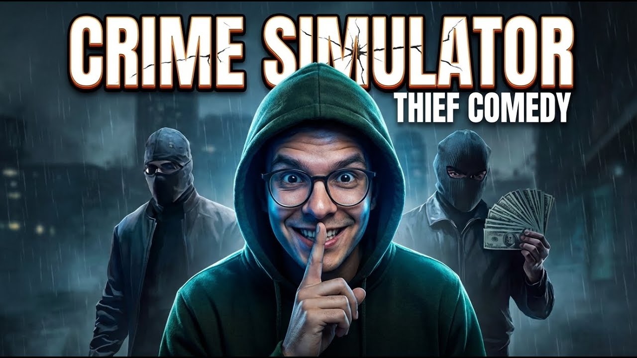 Bütün Mahalleyi Soyduk, Polisten Kaçamadık | Crime Simulator | Bölüm 1