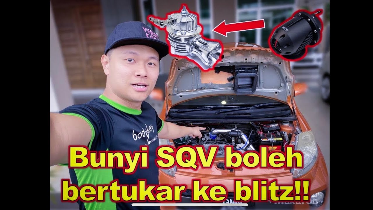 DIY Blow off SQV to BLITZ SOUND !