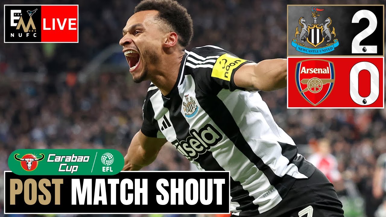 WEMBLEY AGAIN!!!! | Newcastle United 2-0 Arsenal | NUFC LIVE MATCH REACTION