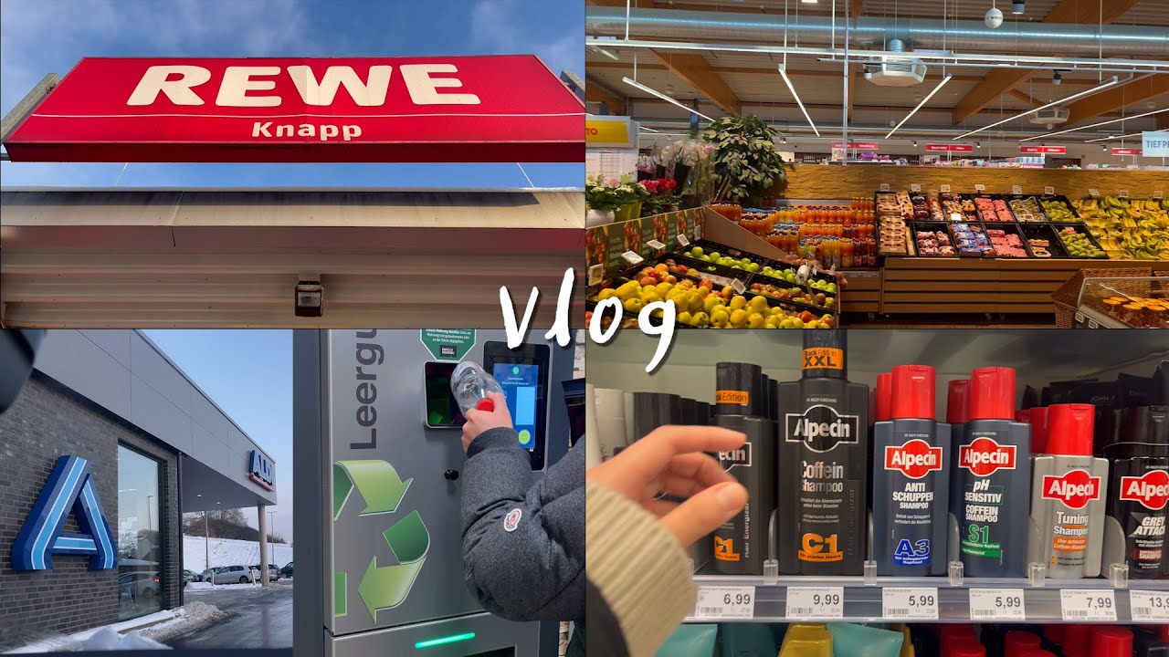 독일마트 3대장에서 2주치 장보기🛒 | 동생아 어서와 | 마늘장아찌가 그리운 일상 Vlog
