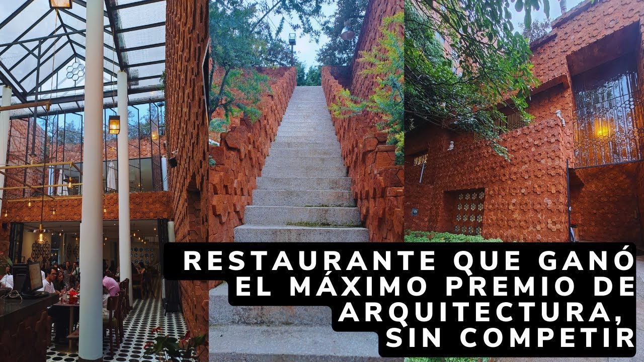 RESTAURANTE QUE GANÓ EL MÁXIMO PREMIO DE ARQUITECTURA, SIN COMPETIR