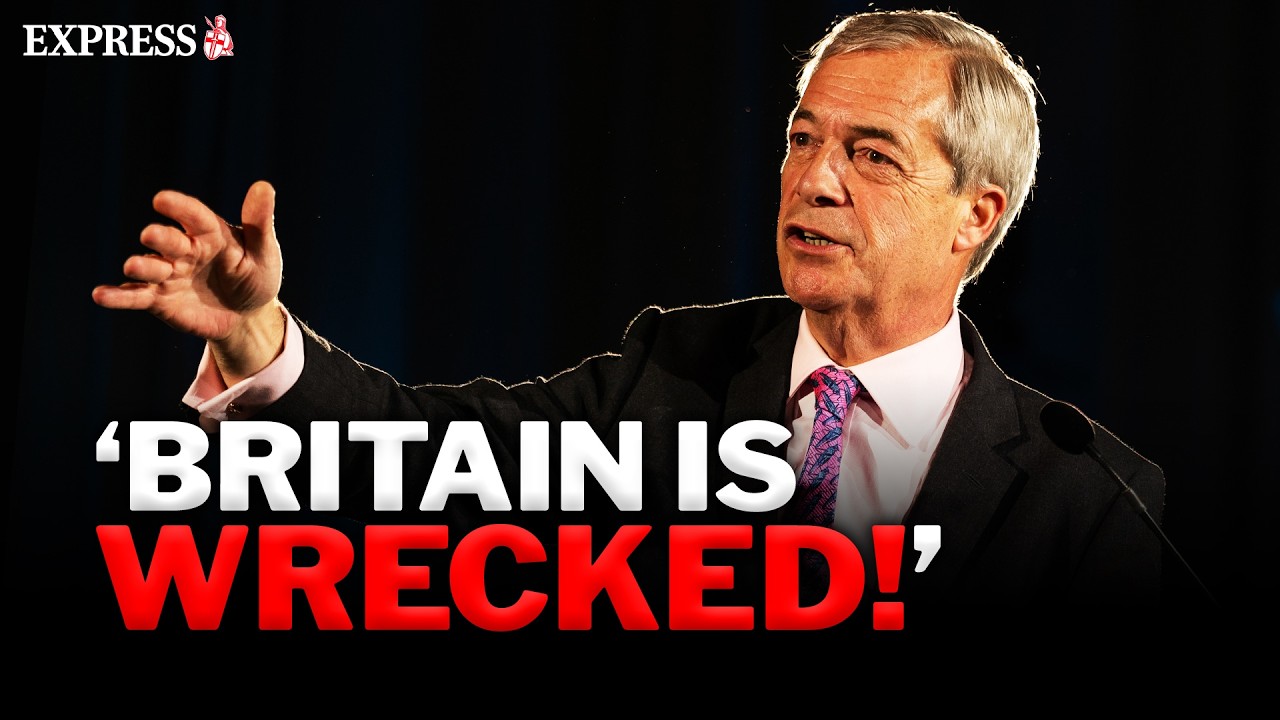 IN FULL | Nigel Farage VOWS to fix 'BROKEN Britain' as election campaign kicks off