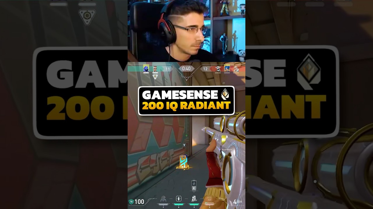 This is Gamesense of 1 Top Radiant (11 - 12) 🏆 valorant live stream gameplay highlights daily clips