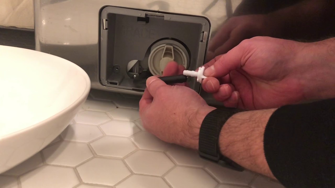 Слив воды из стиральной машины Samsung с фронтальной загрузкой