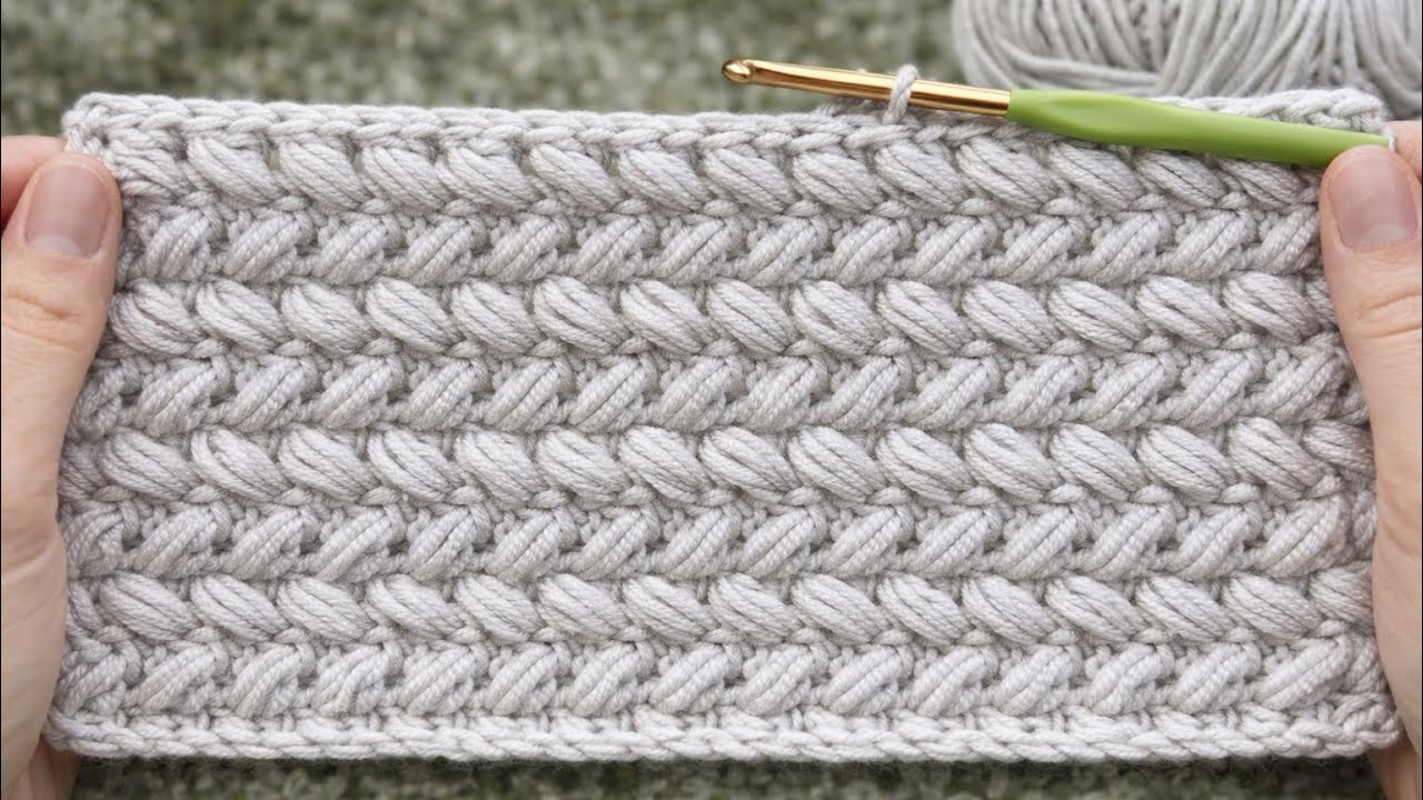 Beginners are here. It's extremely easy to do. Very nice crochet patterned blanket model ✨ #crochet 