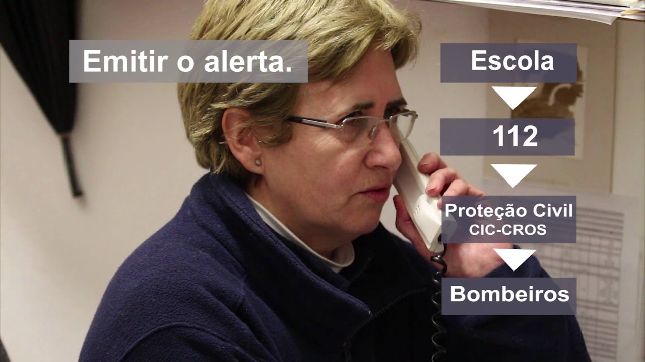 Simulacro de evacuação de escola na Madeira