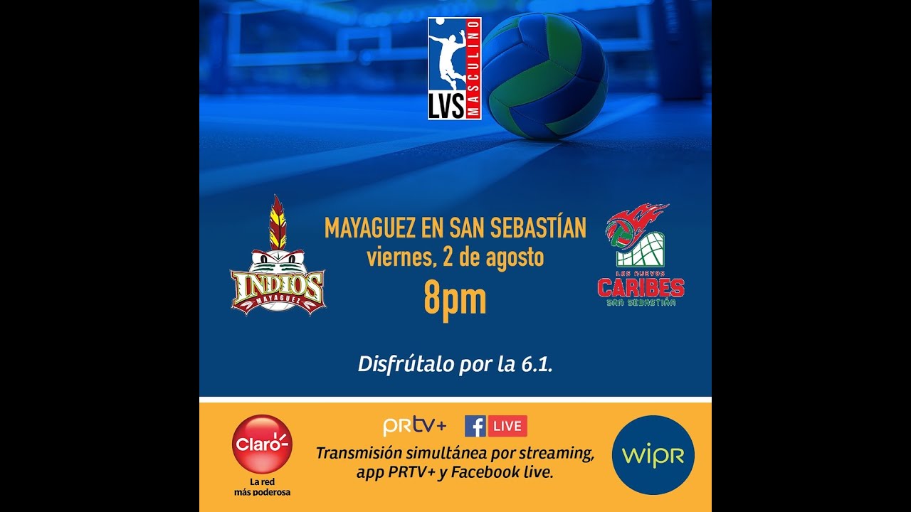 [EN VIVO] WIPR presenta el juego entre Los Indios de Mayagüez vs los Caribes de San Sebastián