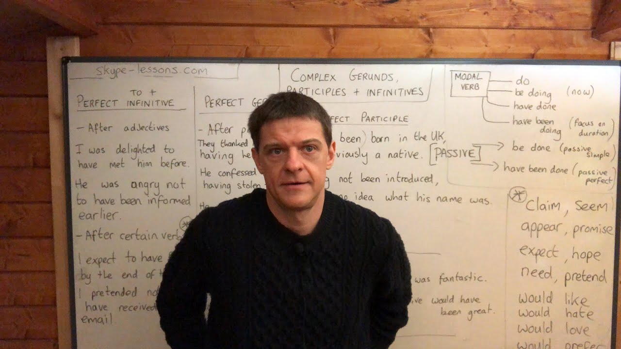 Complex Gerunds, Participles, and Infinitives