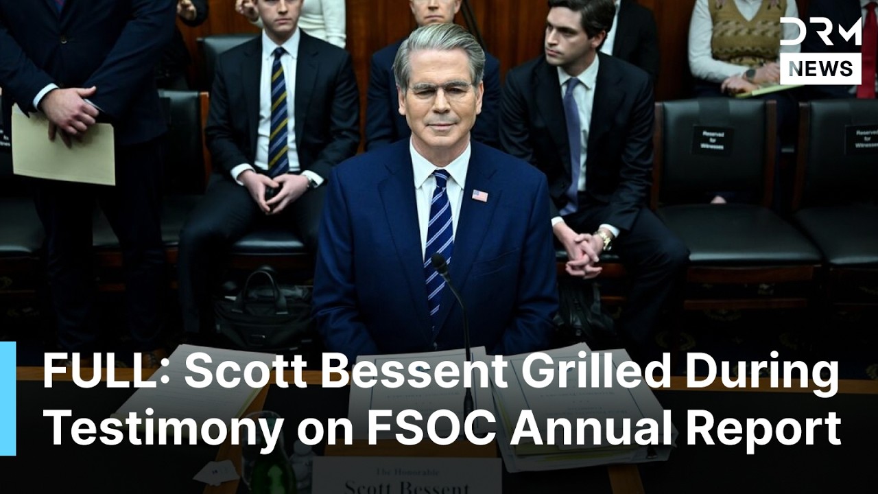 FULL CONGRESSIONAL HEARING: Treasury Secretary Scott Bessent Testifies on FSOC Annual Report | AC1N