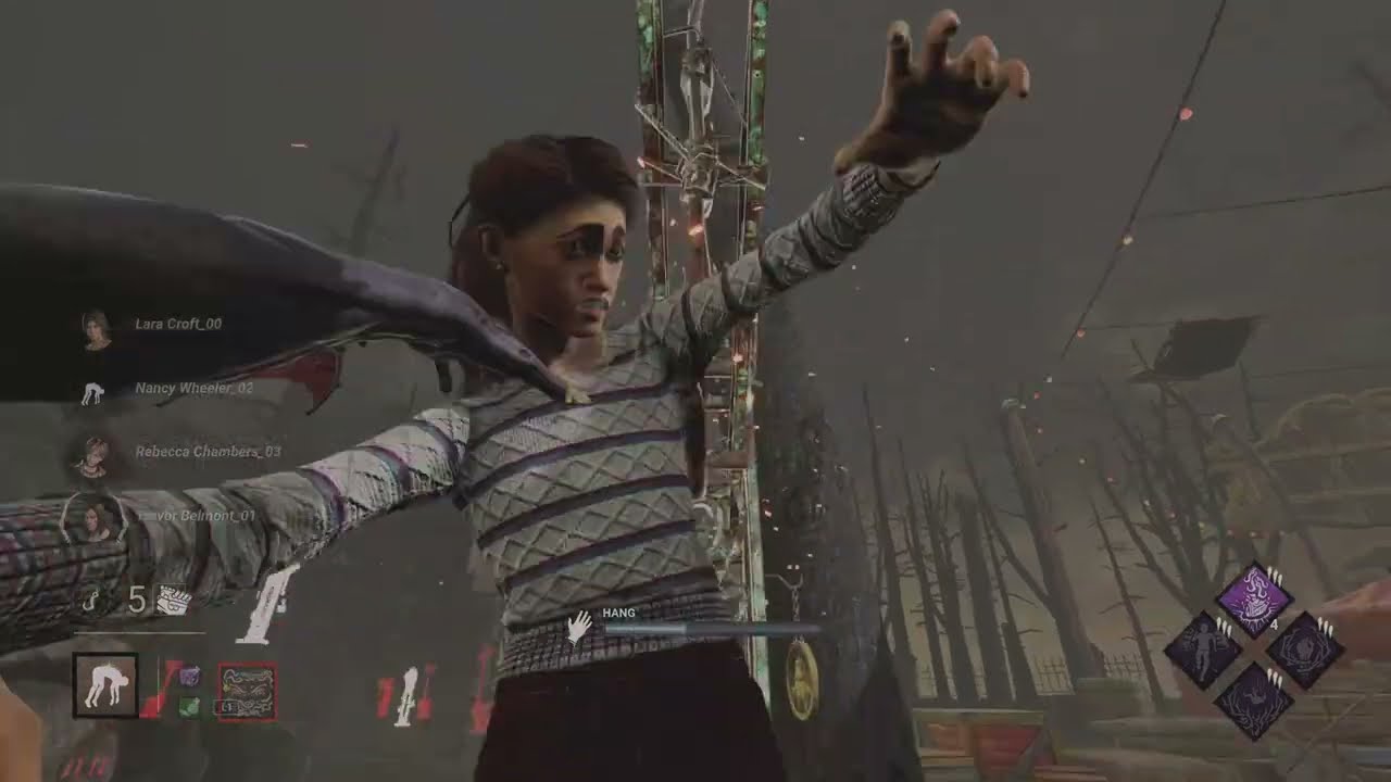 Dead by Daylight Dracula True Form Mori Survivor 3 Gameplay