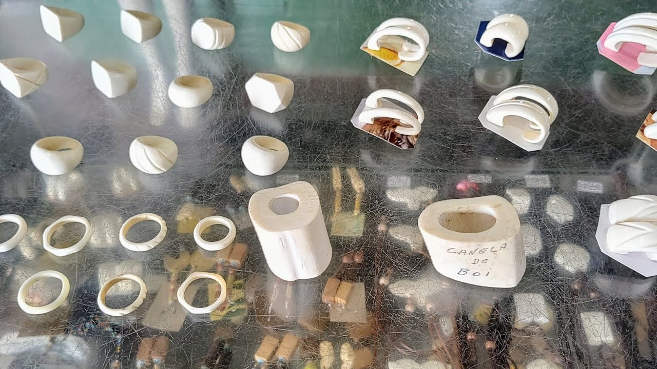 Anel e Argola em Osso de Boi