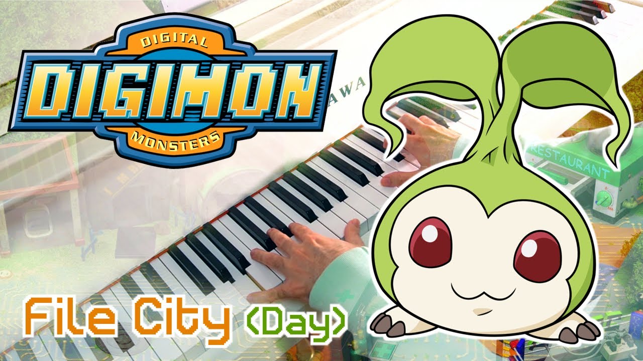 File City · Day – Digimon World | Piano cover