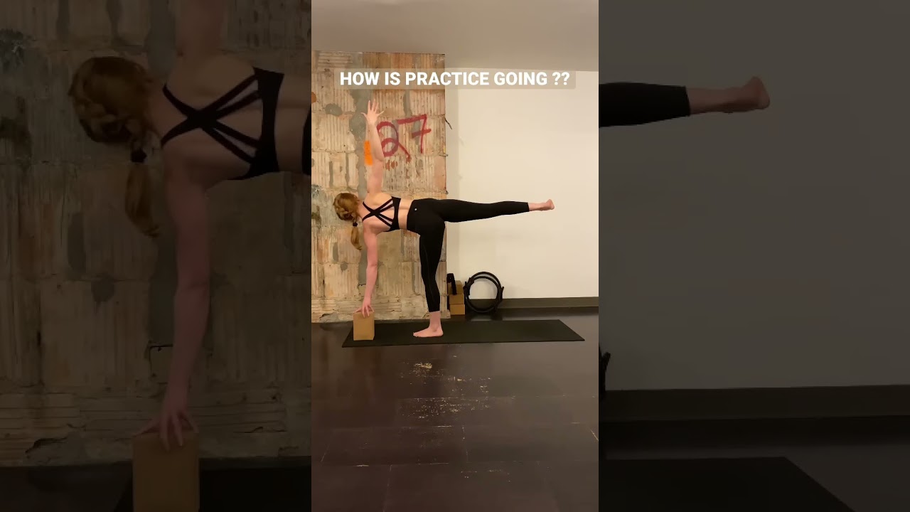 SHE CAN&rsquo;T BELIEVE IT #yogapracticedaily #fitnessroutine #practicing #yogasequence #healthyhabits