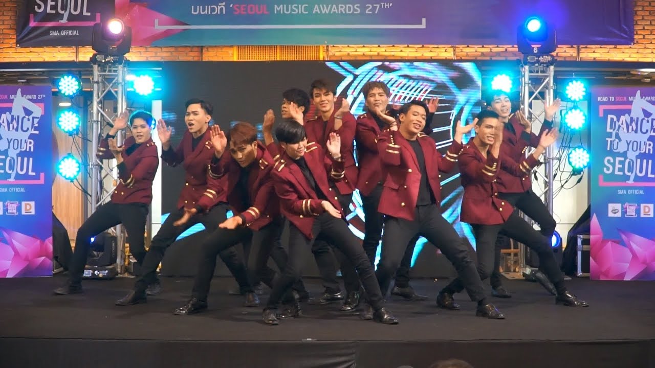 180113 HUNTER cover SEVENTEEN - Don't Wanna Cry + CLAP @ Dance To Your Seoul