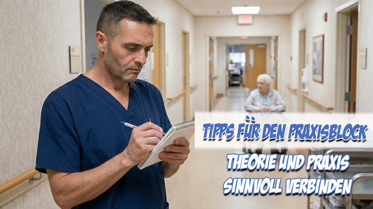 Tipps für den Praxisblock: Theorie und Praxis verbinden | Lernen lernen | Pflege Kanal