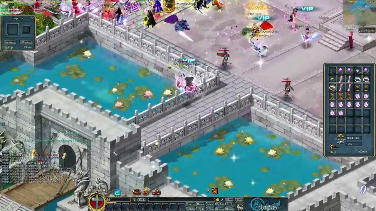 Gambling Dragonballs for 2 socket items at NPC / Conquer Online