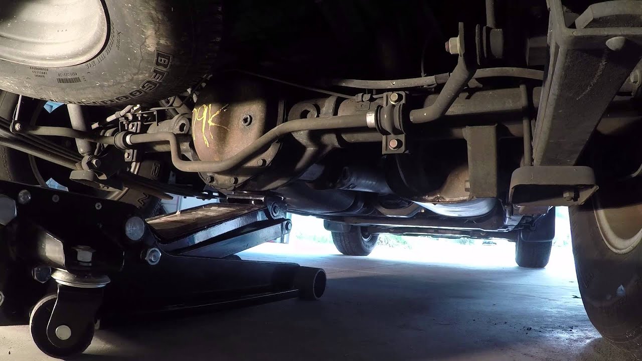 Lifting your Nissan Xterra Using Proper Lift Points