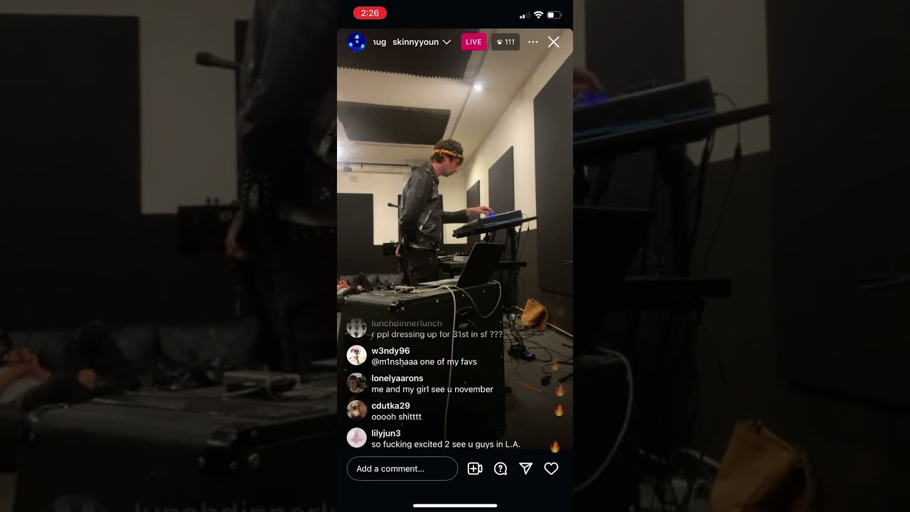 Chandler Lucy Instagram Live 10-28-2024
