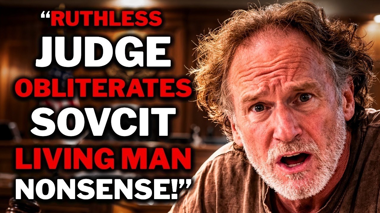 Sovereign Citizen “Living Man” Defense FAILS — Judge Destroys Courtroom Argument