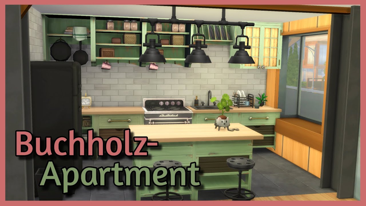 Sims 4 Hausbauvideo: Buchholz-Apartment