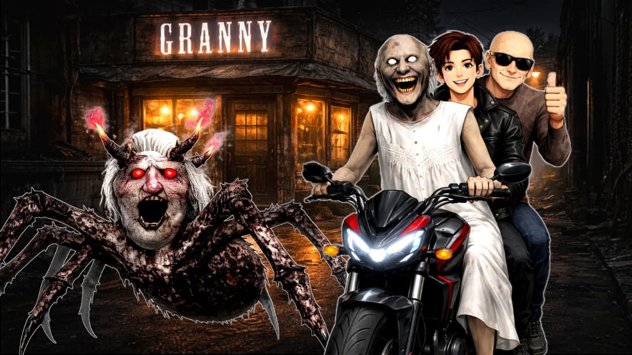 Granny 1 Escape | Zzz Red FF ☠️ | Is Live Now ☠️☠️