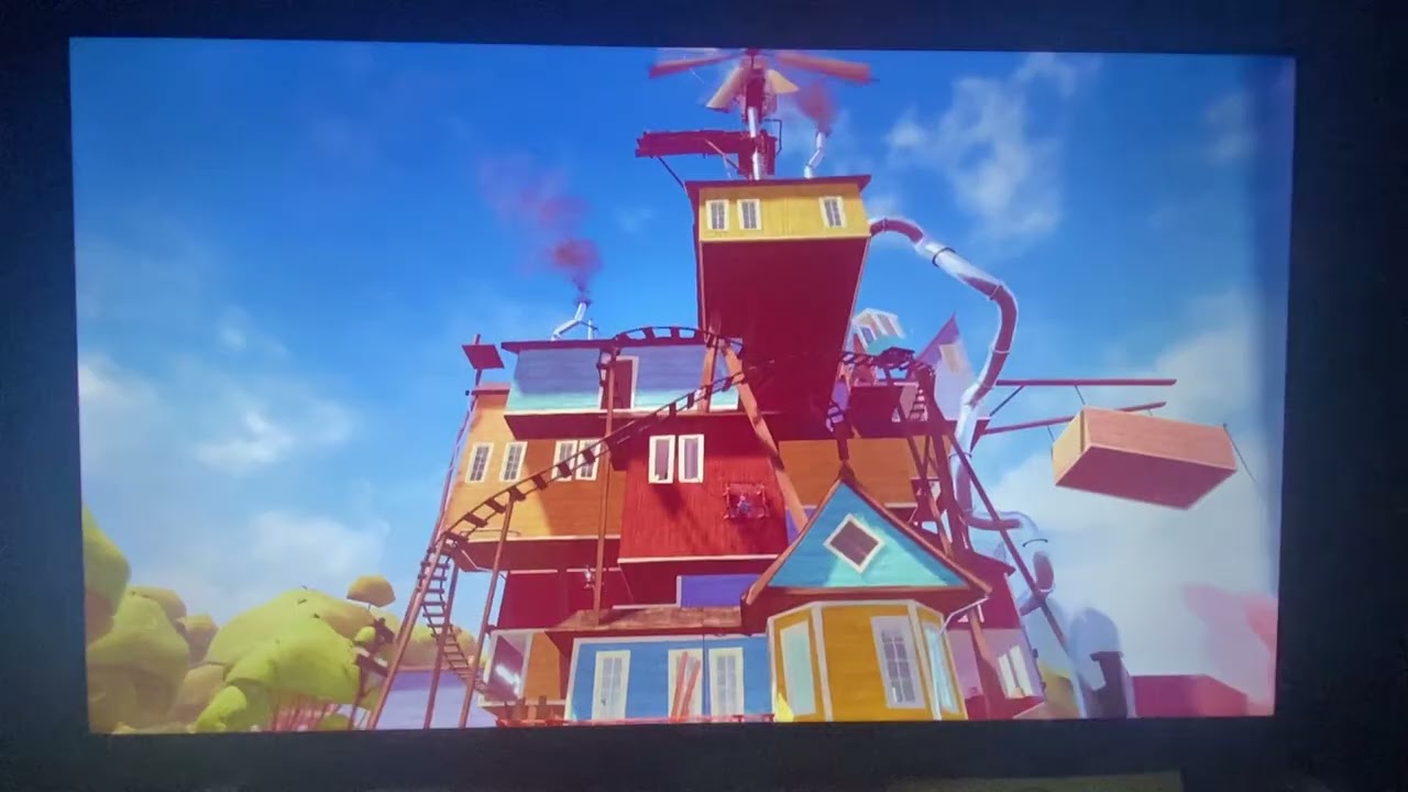 The Entrance to the finale. Hello neighbor act 3