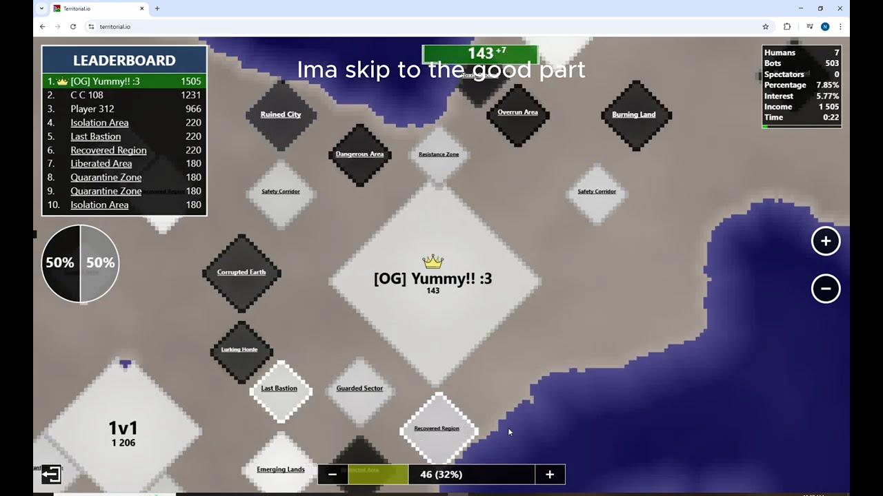 Playing Territorial io! [ CHECK IN DESCRIPTION PLS ]