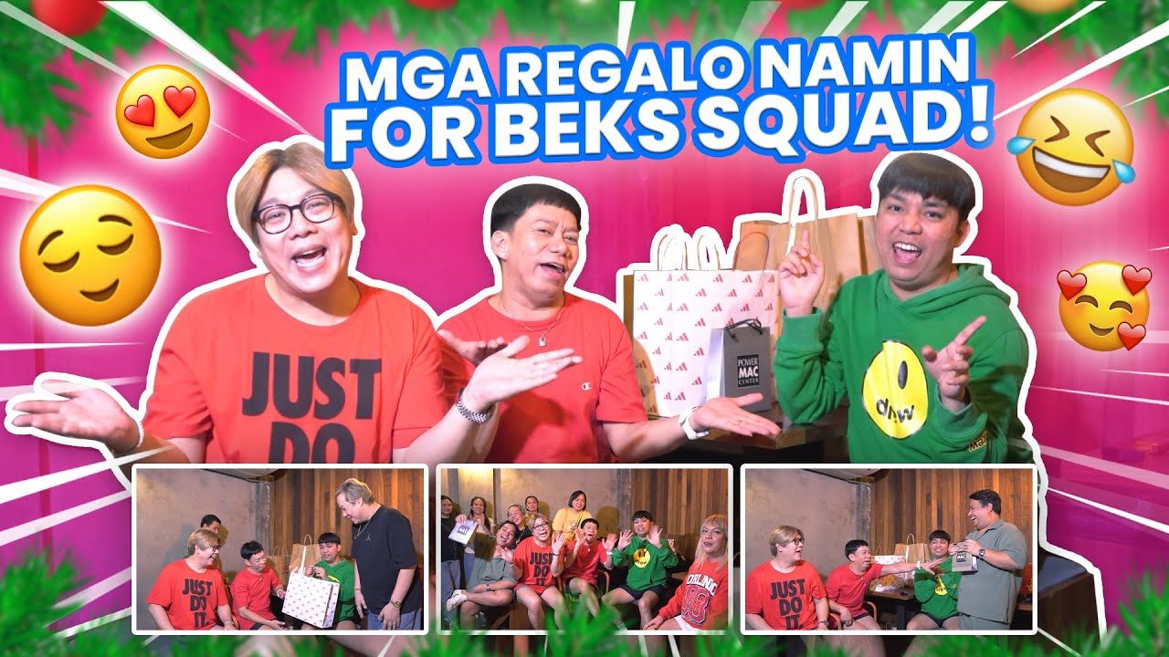 MGA REGALO NAMIN FOR BEKS SQUAD (BEKS B AS NINONG AND NINANG) | BEKS BATTALION