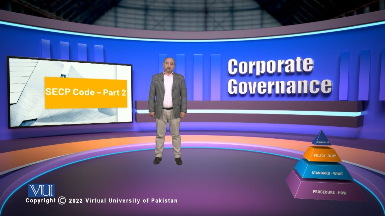 SECP Code - Part 2 | Corporate Governance | MGT717_Topic184