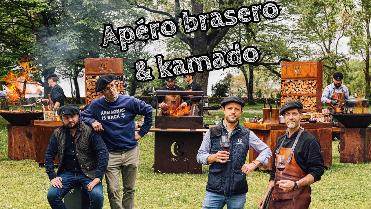 Apéro brasero & kamado 🔥🦐🍽️🥩🍷 Gueuleton