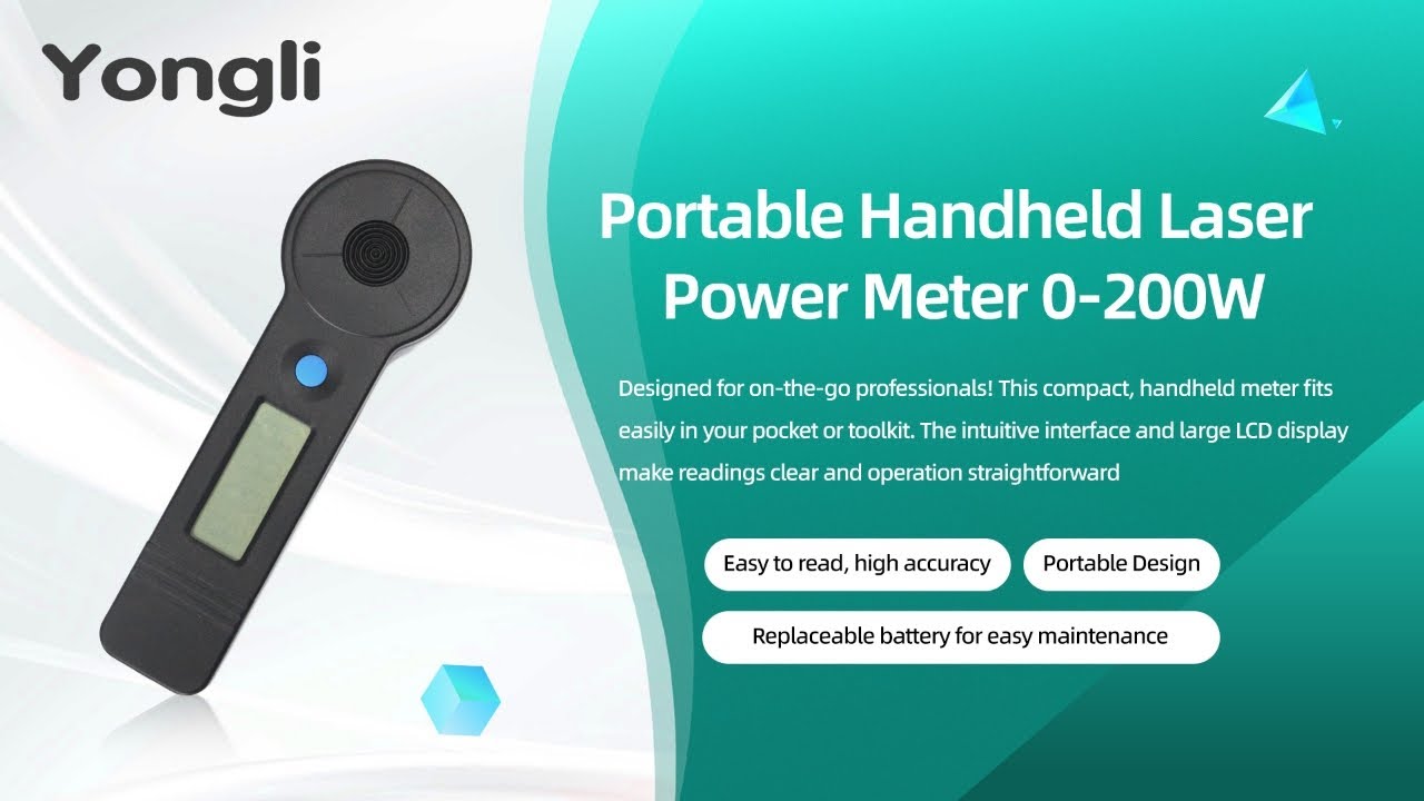 Handheld Laser Power Meter Tutorial | Easy Guide #laser  #powermeter  #yongli #laserengraving