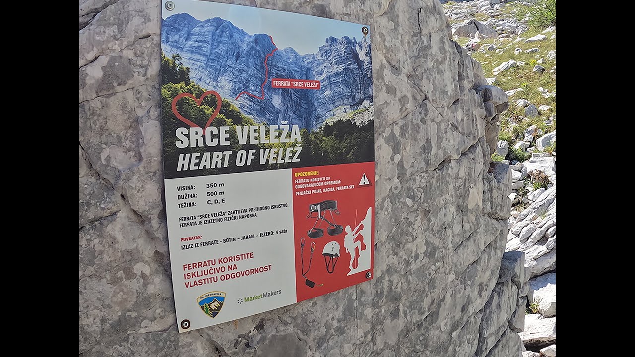 Srce Veleza (The Heart Of Velez) Via Ferrata