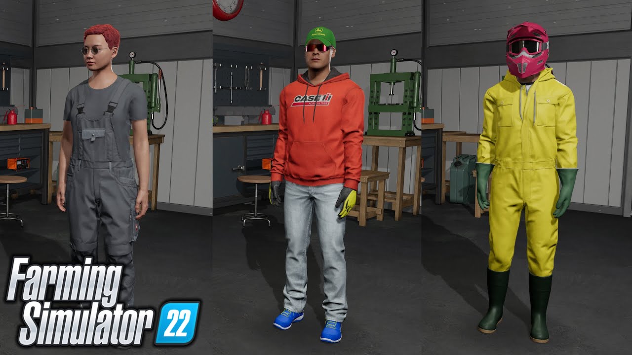 Farming Simulator 22 - Character Customization! (Male & Female)