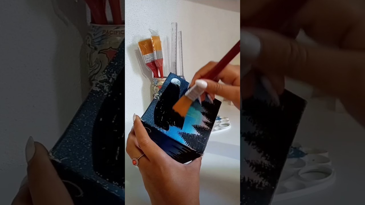 Parte 1: Pintando as fases da lua em homenagem a miss&atilde;o Artemis I da NASA