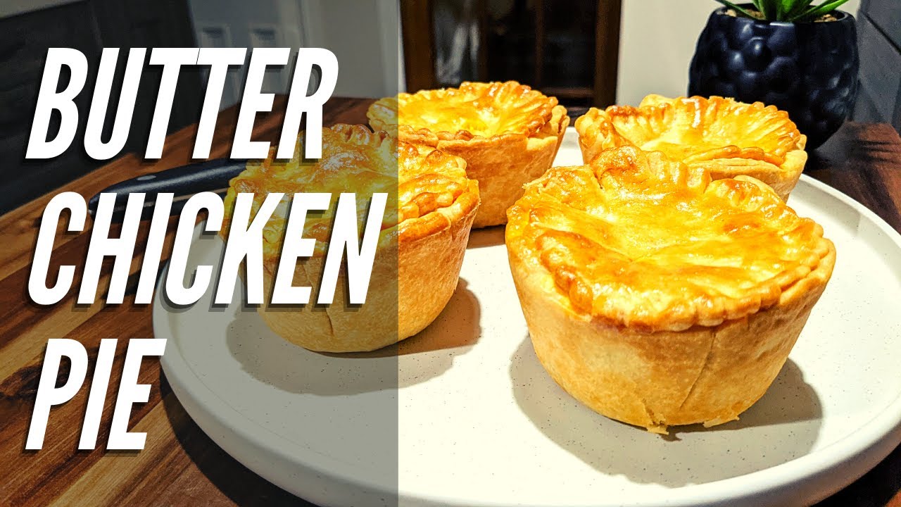 Simple and delicious Butter Chicken Pie | Best pie recipe | Indian pie