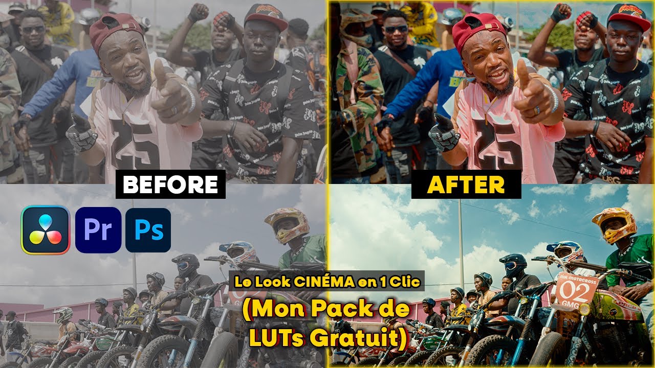 Le Look CINÉMA en 1 Clic (Mon Pack de LUTs Gratuit)