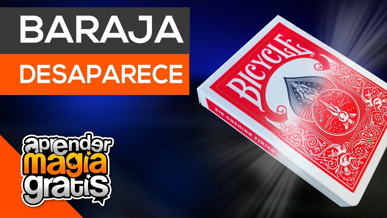 Como hacer desaparecer una baraja de cartas | Aprender Magia Gratis