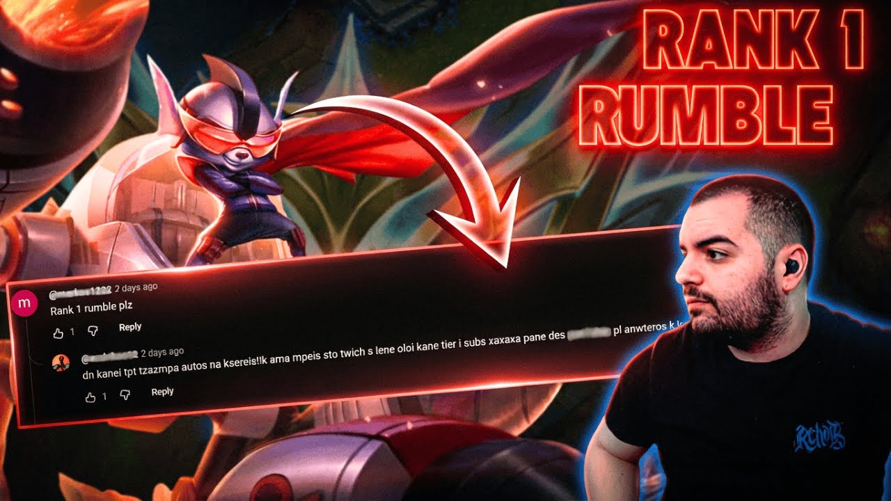 💎 Σχολιάζουμε Rank 1 Rumble + ΑΠΑΝΤΗΣΗ ΣΕ HATER !! 💎| Challenger MasterClass