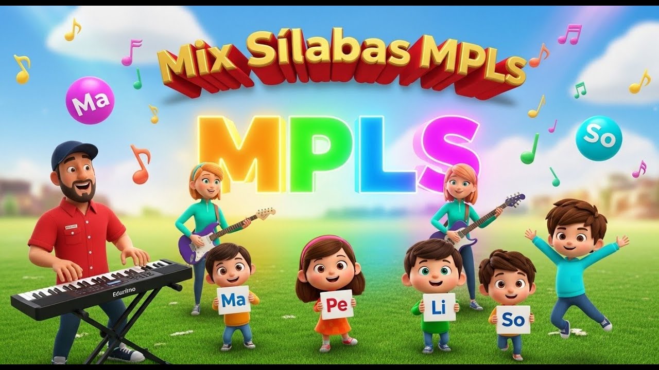 Mix de 10 Minutos &ndash; S&iacute;labas M, P, L, S en Canciones Infantiles para Aprender a Leer | EduRitmo