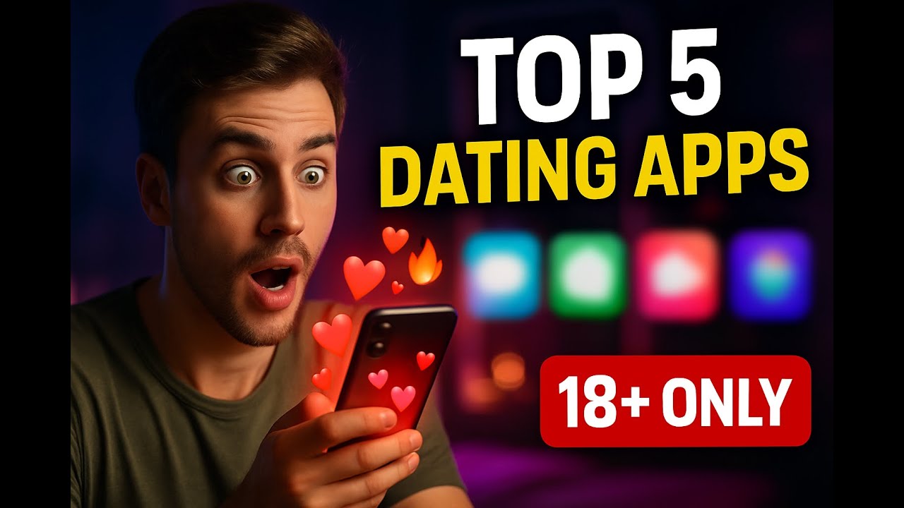 Top 5 Adult Dating Apps in 2025 That ACTUALLY Work (18+ Only!)