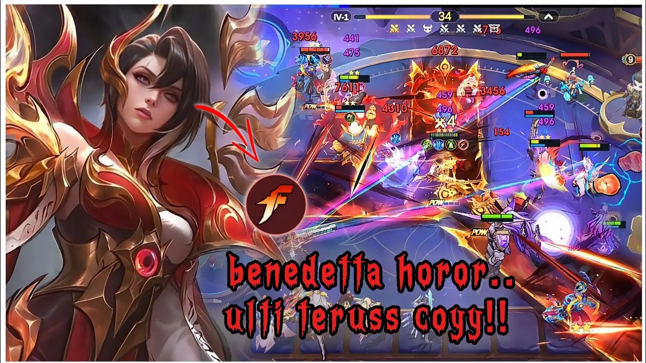 BENEDETTA KOF UNLIMITED KARPET!! BASIC ATTACK SEKALI ULTI BERKALI KALI!!