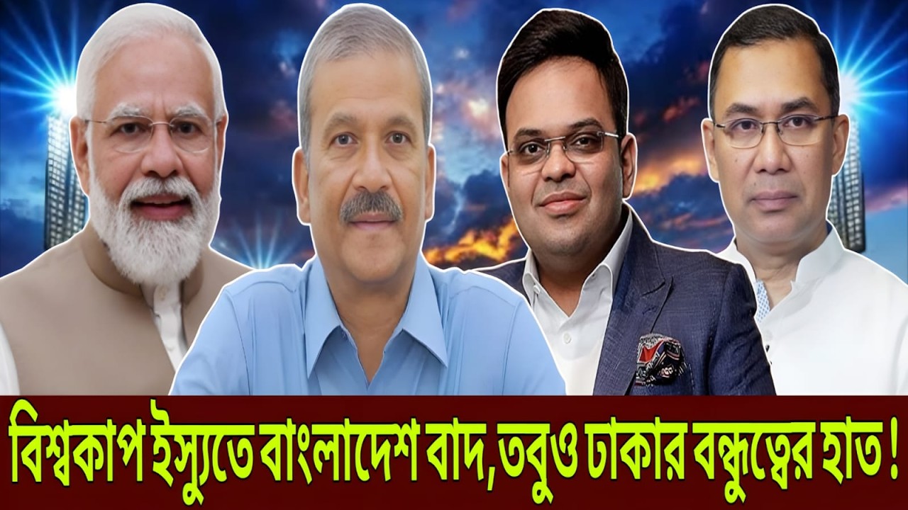 বিশ্বকাপ ই-স্যুতে বাংলাদেশ বাদ ! তবুও ঢাকার বন্ধুত্বের হাত, ভারত বাংলার নতুন সমীকরণ ? Talk Show.